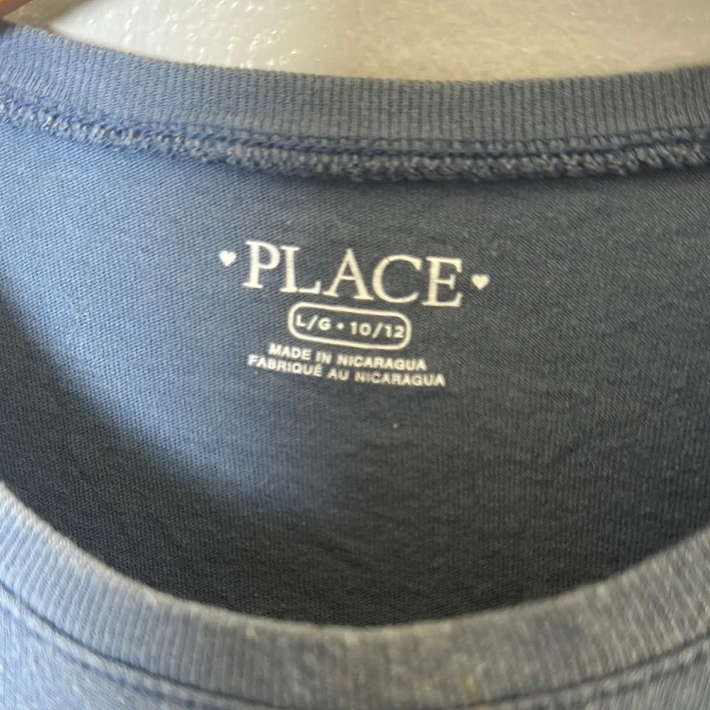 The Children's Place Blue 'Best in the West' Tee 10/12 Stretch Cowgirl